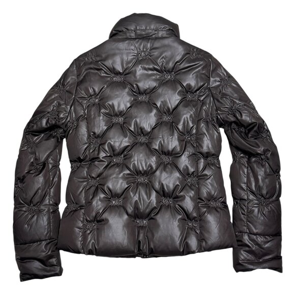 KANSAI JEANS Vintage Y2K Japanese Designer Winter Puffer Parka Jacket Womens Med - Picture 2 of 8